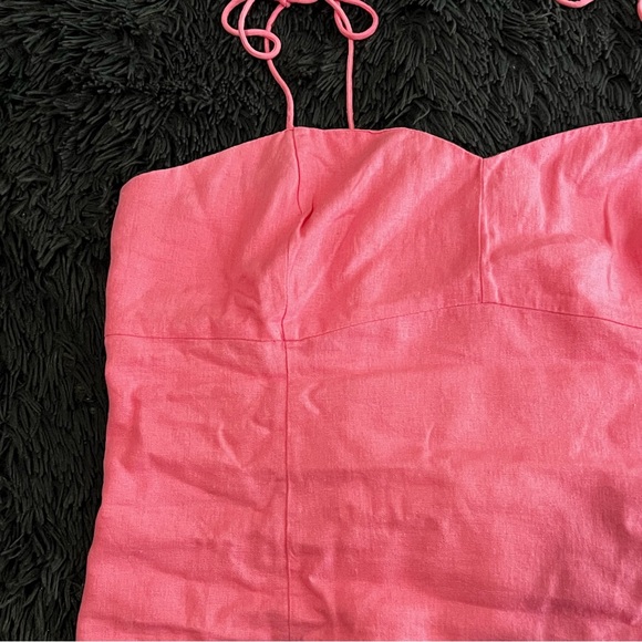 SOLD ✂️ NWOT Linen Blend Crop Top - Picture 3 of 9